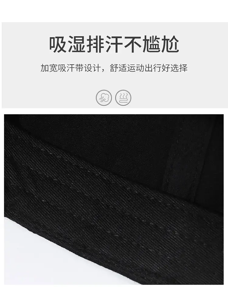 New Fashion Letter Embroidered Men's Cap Black — feature 3