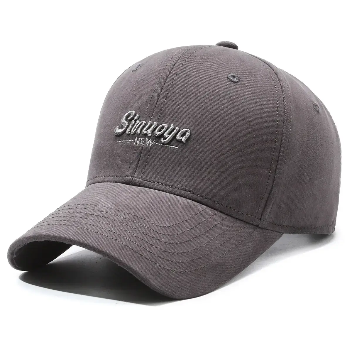 New Fashion Letter Embroidered Men's Cap Black - Image 4