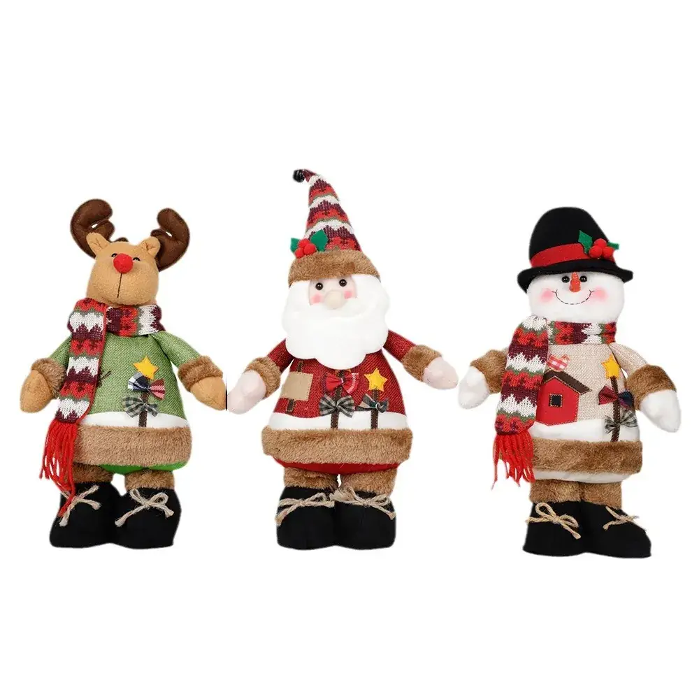 Christmas Snowman Doll Set of 3 for Kids & Gifts - Image 8
