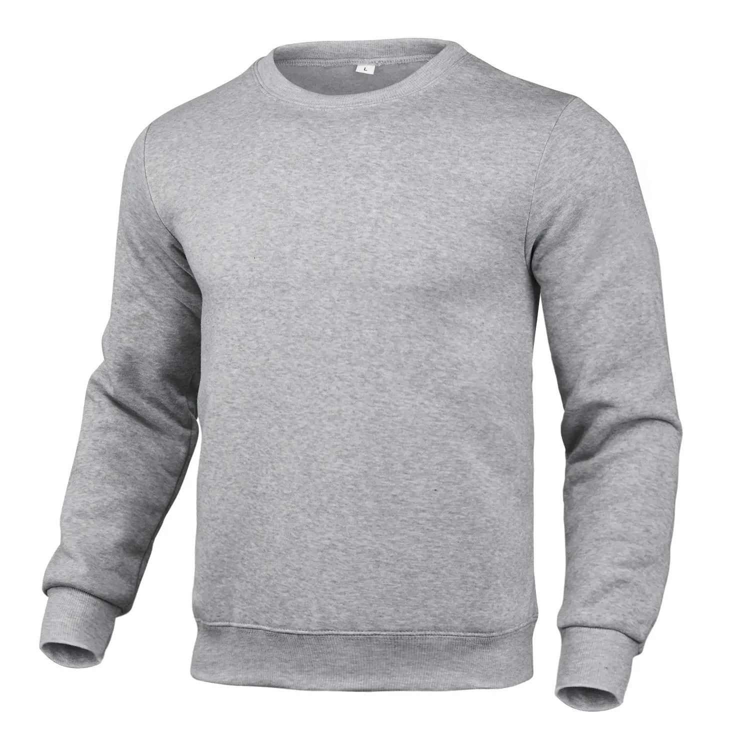 Men's Red Long Sleeve Pullover Sweater — feature 11