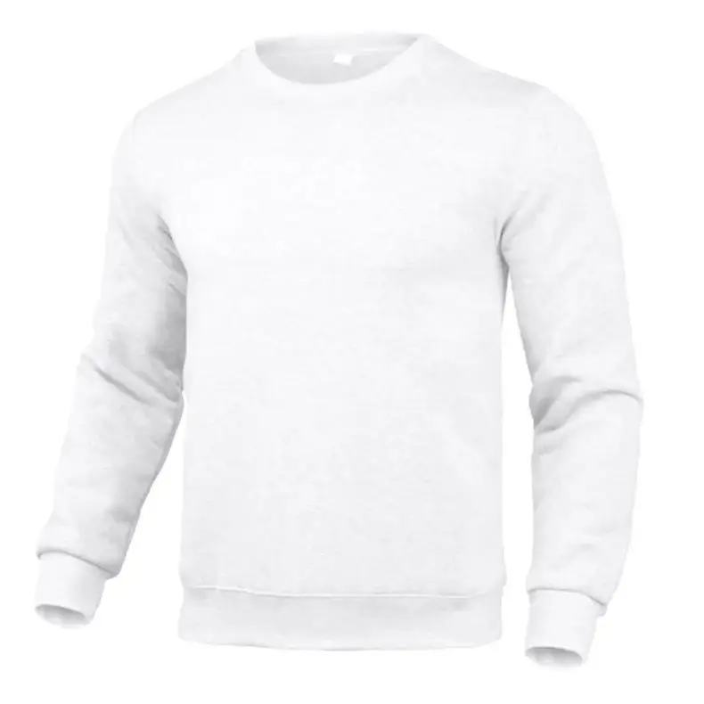 Men's Red Long Sleeve Pullover Sweater — feature 13