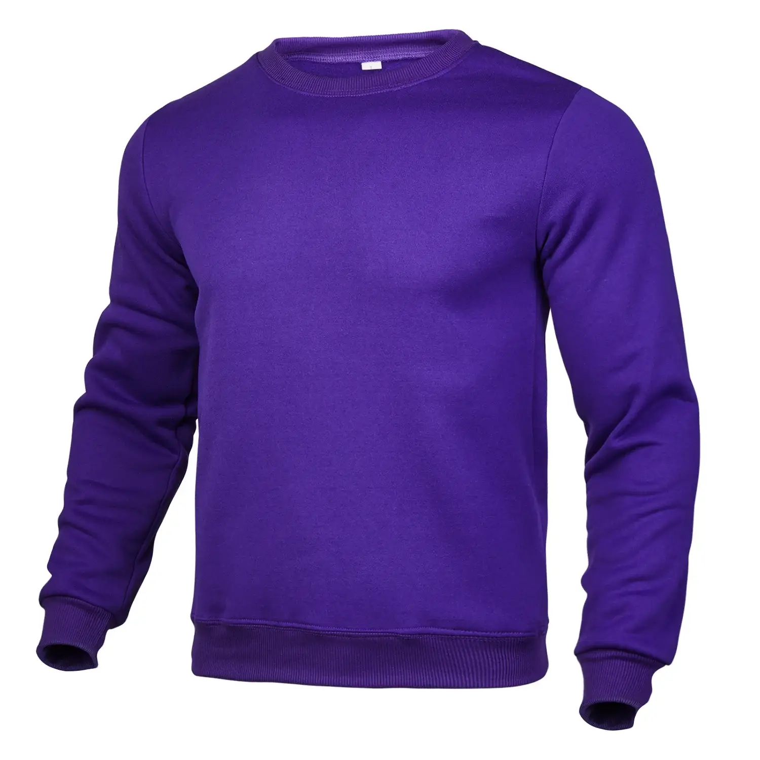 Men's Red Long Sleeve Pullover Sweater — feature 2