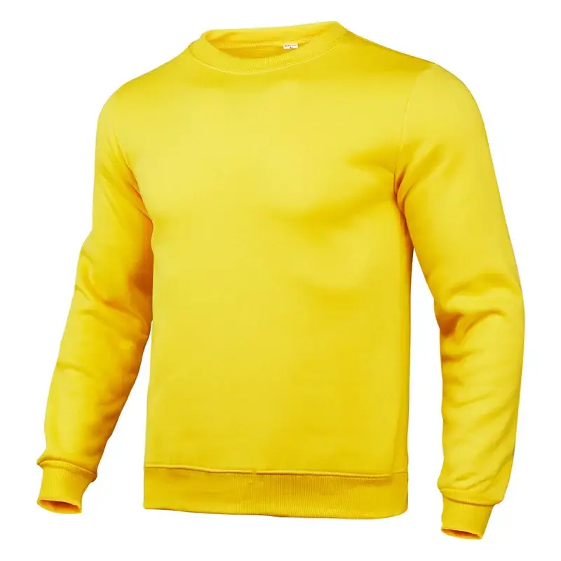 Men's Red Long Sleeve Pullover Sweater — feature 5