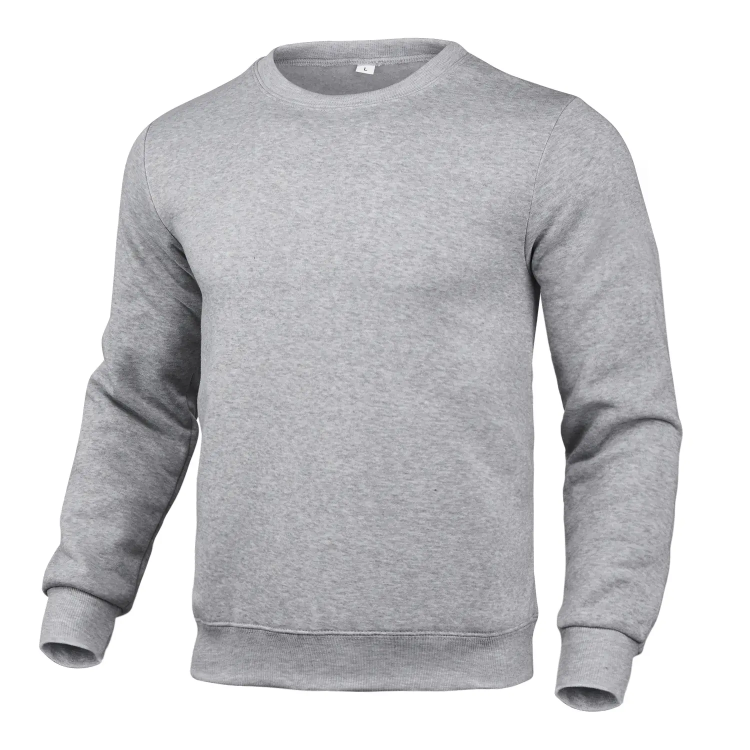 Men's Red Long Sleeve Pullover Sweater
