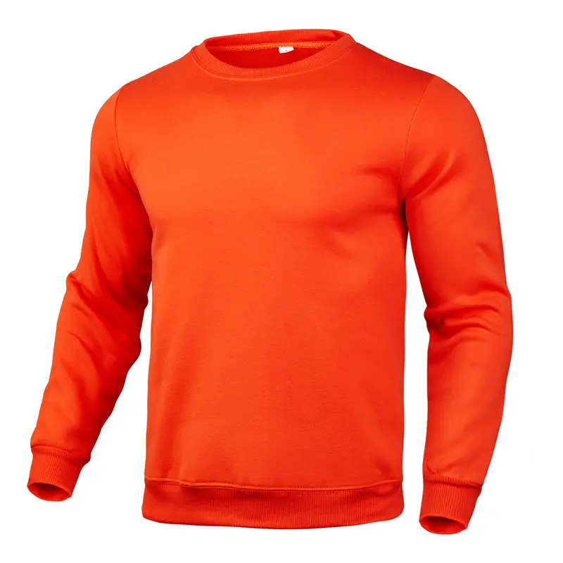 Men's Red Long Sleeve Pullover Sweater