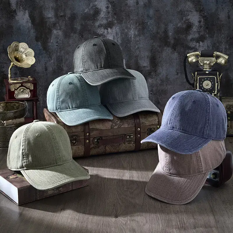 2025 Spring Cap Men Soft Top Baseball Cap Washable - Image 8