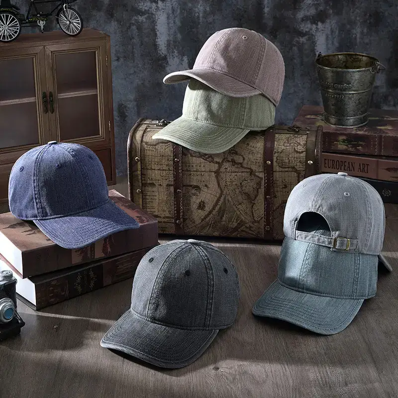 2025 Spring Cap Men Soft Top Baseball Cap Washable - Image 9