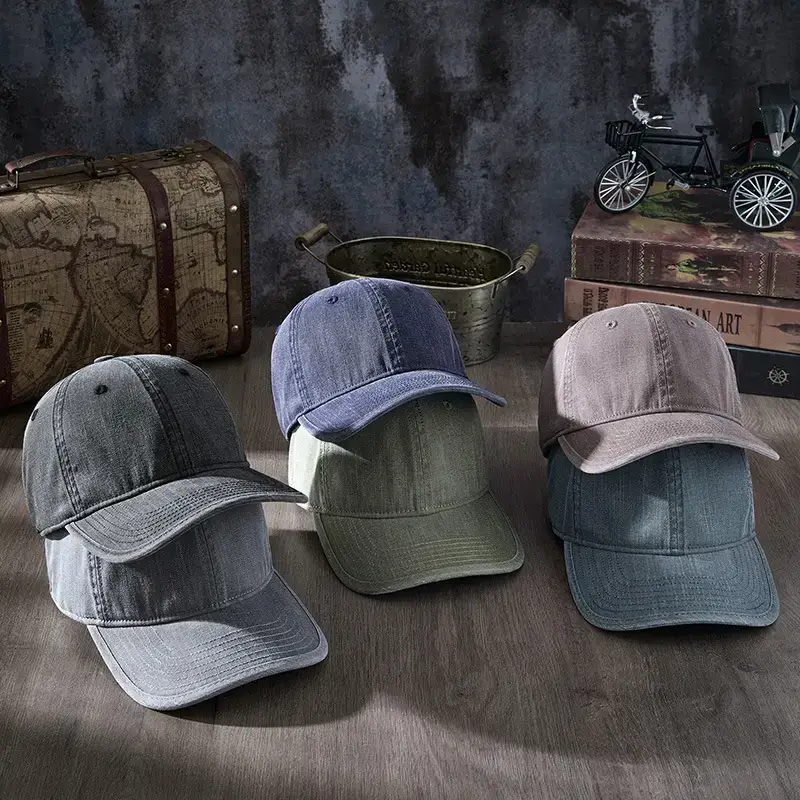 2025 Spring Cap Men Soft Top Baseball Cap Washable - Image 10