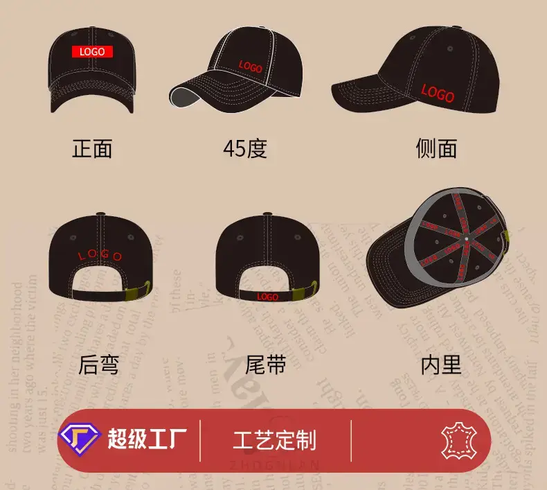 2025 Spring Cap Men Soft Top Baseball Cap Washable — feature 26