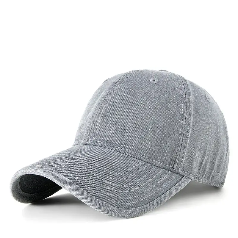 2025 Spring Cap Men Soft Top Baseball Cap Washable - Image 2