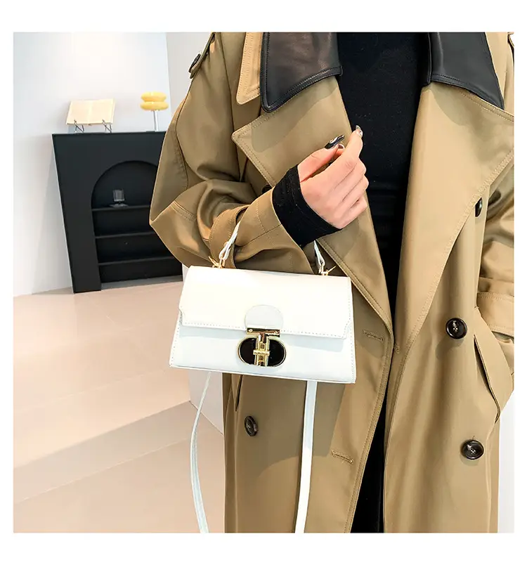 Light Blue PU Leather Shoulder Crossbody Bag for Women — feature 10