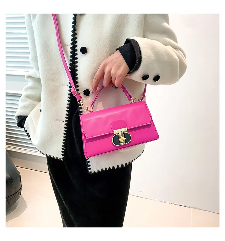 Light Blue PU Leather Shoulder Crossbody Bag for Women — feature 9
