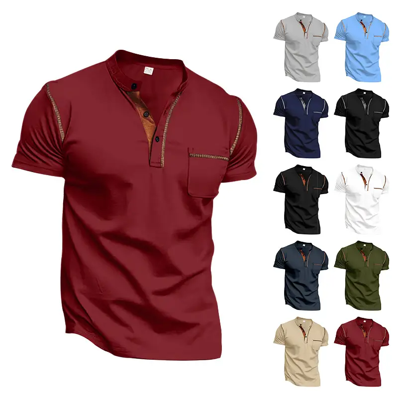 Men's White Short Sleeve Polo T-Shirt Quick Dry Casual - Image 12