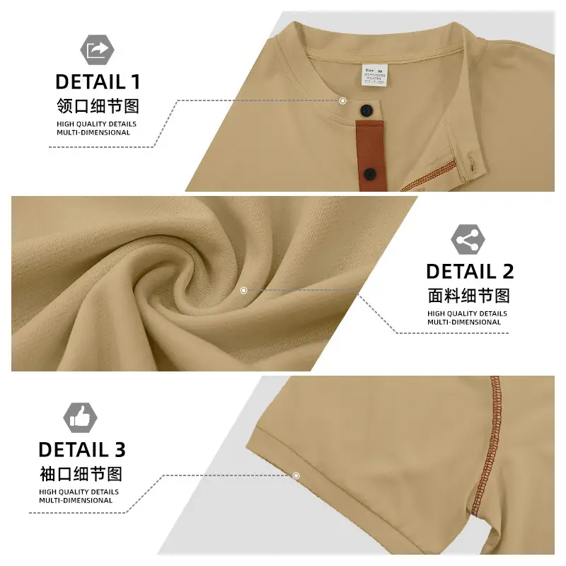 Men's White Short Sleeve Polo T-Shirt Quick Dry Casual - Image 13