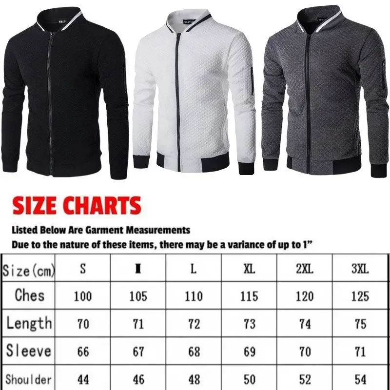 Men's Maroon Zipper Jacket Coat with Black Trim — feature 1