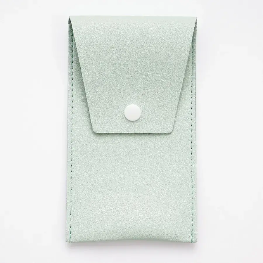 PU Cosmetic Brush Storage Bag with 5 Brushes - Image 16