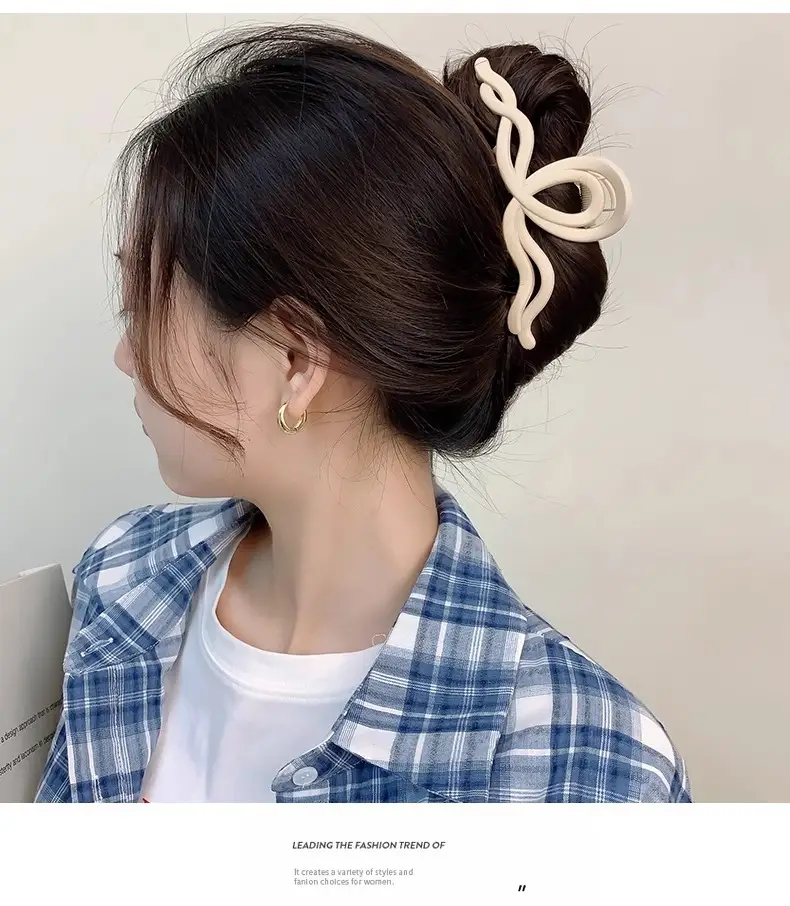 14cm Shark Clip Hairpin for Women 2024 — feature 12