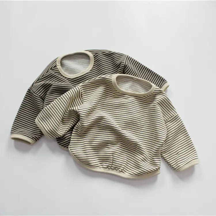 New 2026 Cotton Long Sleeve T-Shirt for Girls Boys