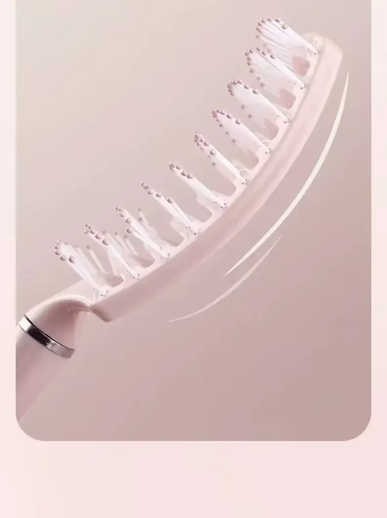 Curved Hair Brush for Women Long Hair Massaging Comb — feature 9