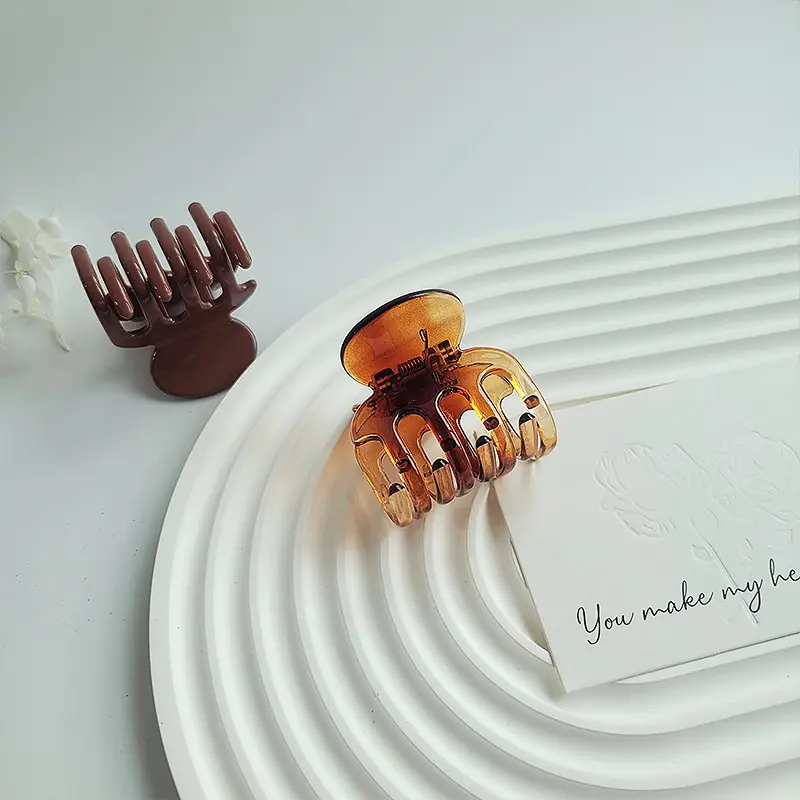 Small Hair Claw Clip for Ponytail & Hairpin — feature 8