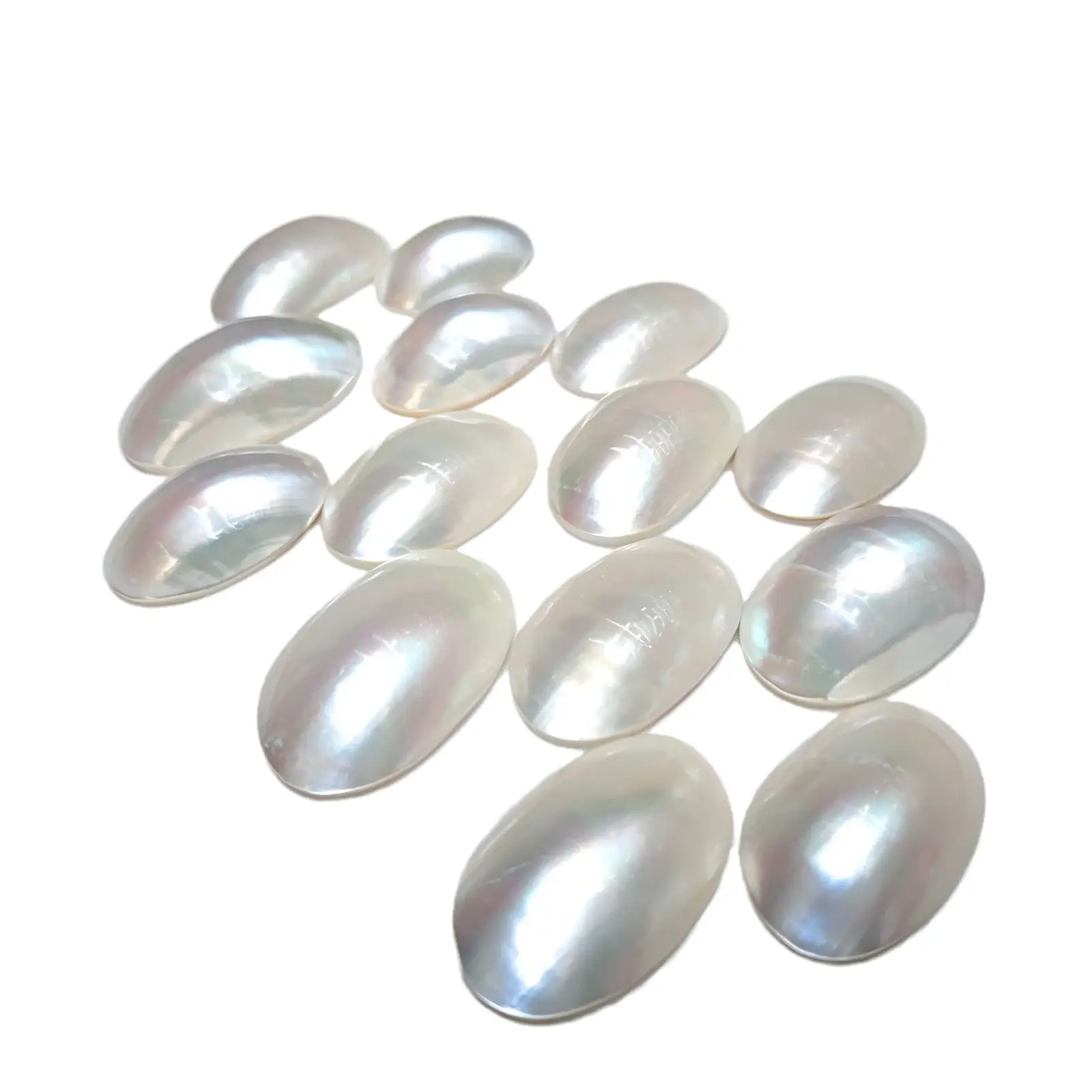 Oval Cut Pearl Beads for DIY Jewelry Decor - Image 5