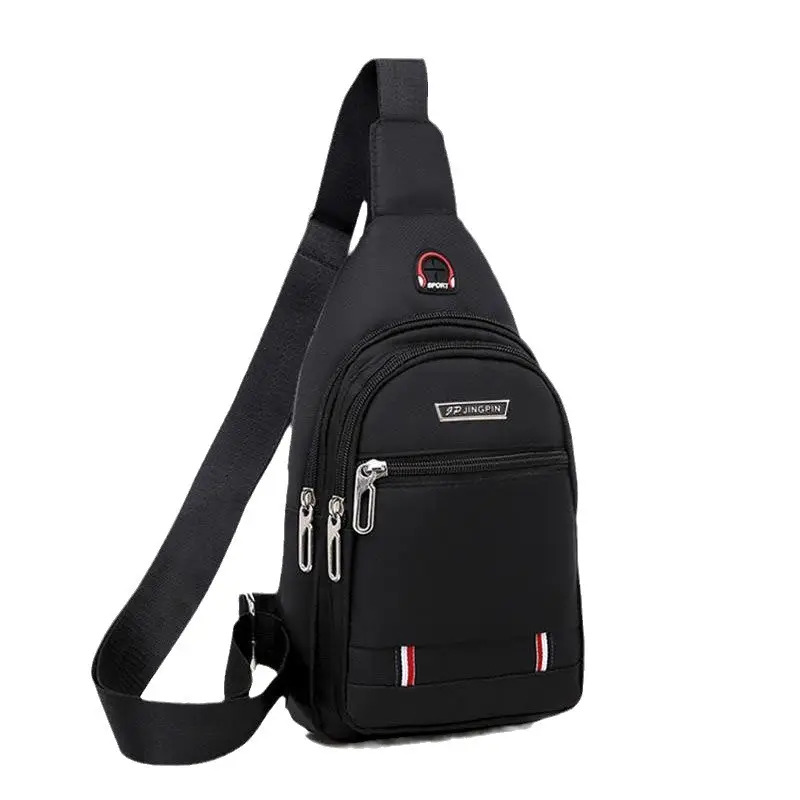 Men Waterproof Casual Shoulder Bag with Earphone Hole - Image 9