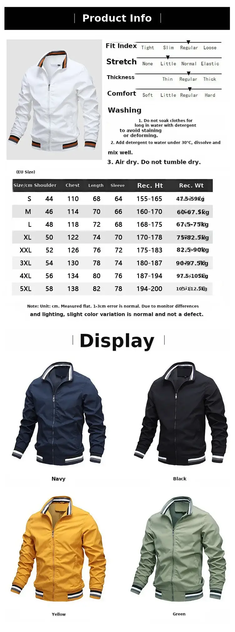 Men's 2023 Olive Green Cardigan Jacket with Hood — feature 1