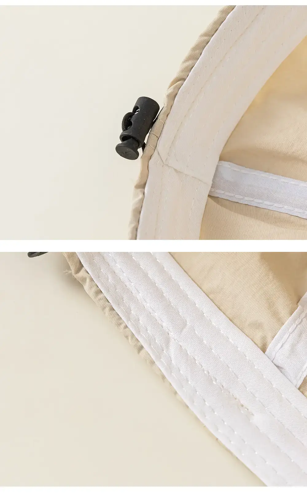 White Blue Letter Spliced Baby Cap Summer Outing — feature 19