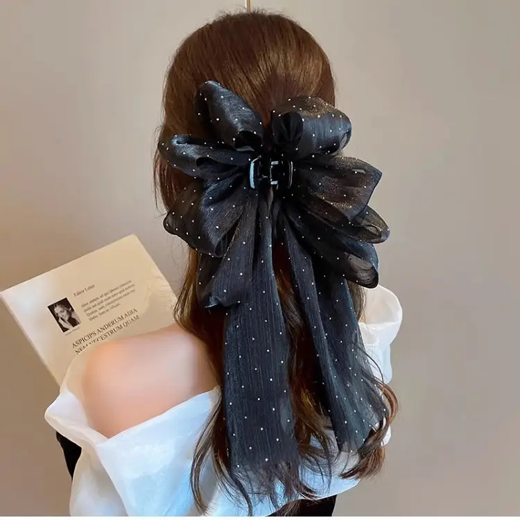 Leopard Print Cloud Bubble Hairpin for Women