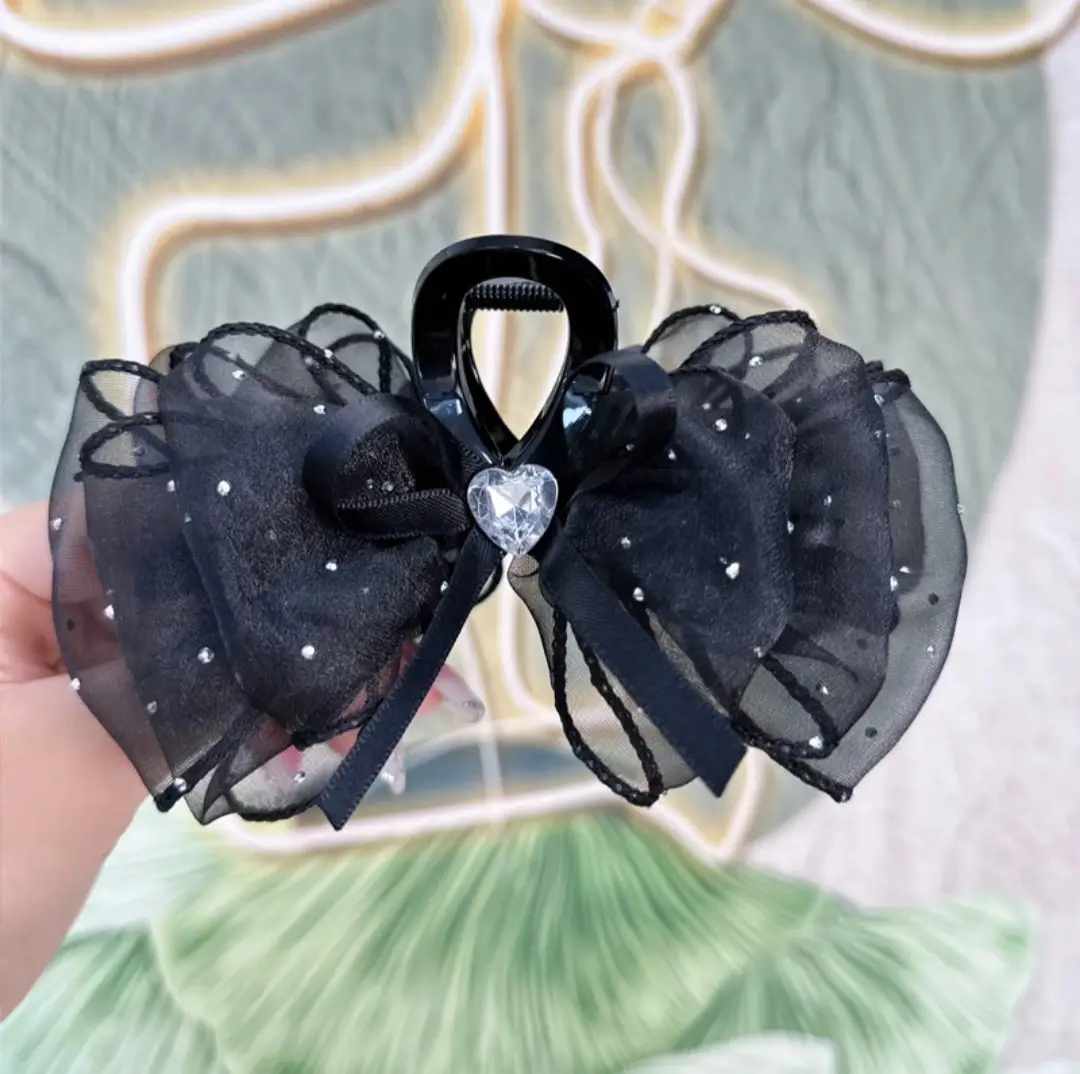 Leopard Print Cloud Bubble Hairpin for Women