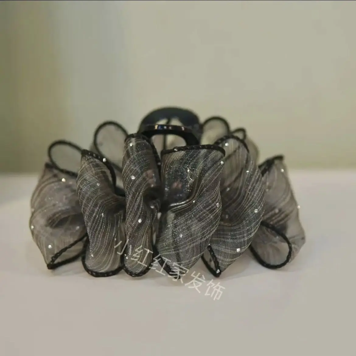 Leopard Print Cloud Bubble Hairpin for Women