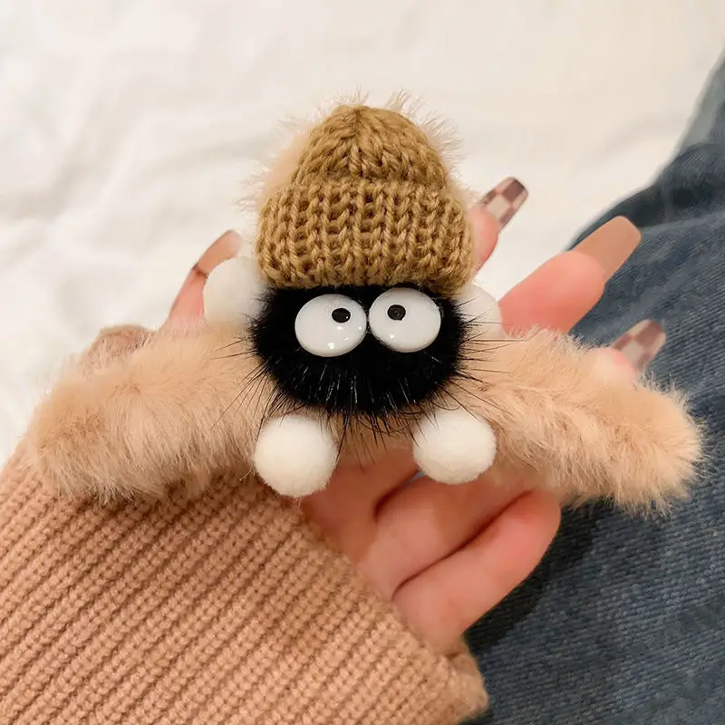 Leopard Print Cloud Bubble Hairpin for Women
