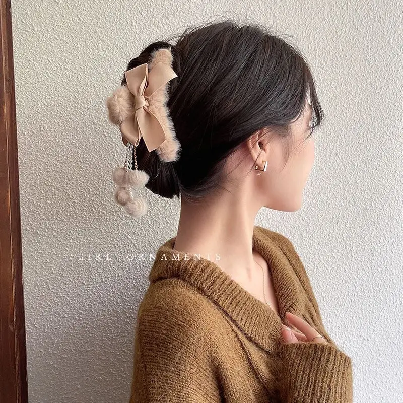 Leopard Print Cloud Bubble Hairpin for Women