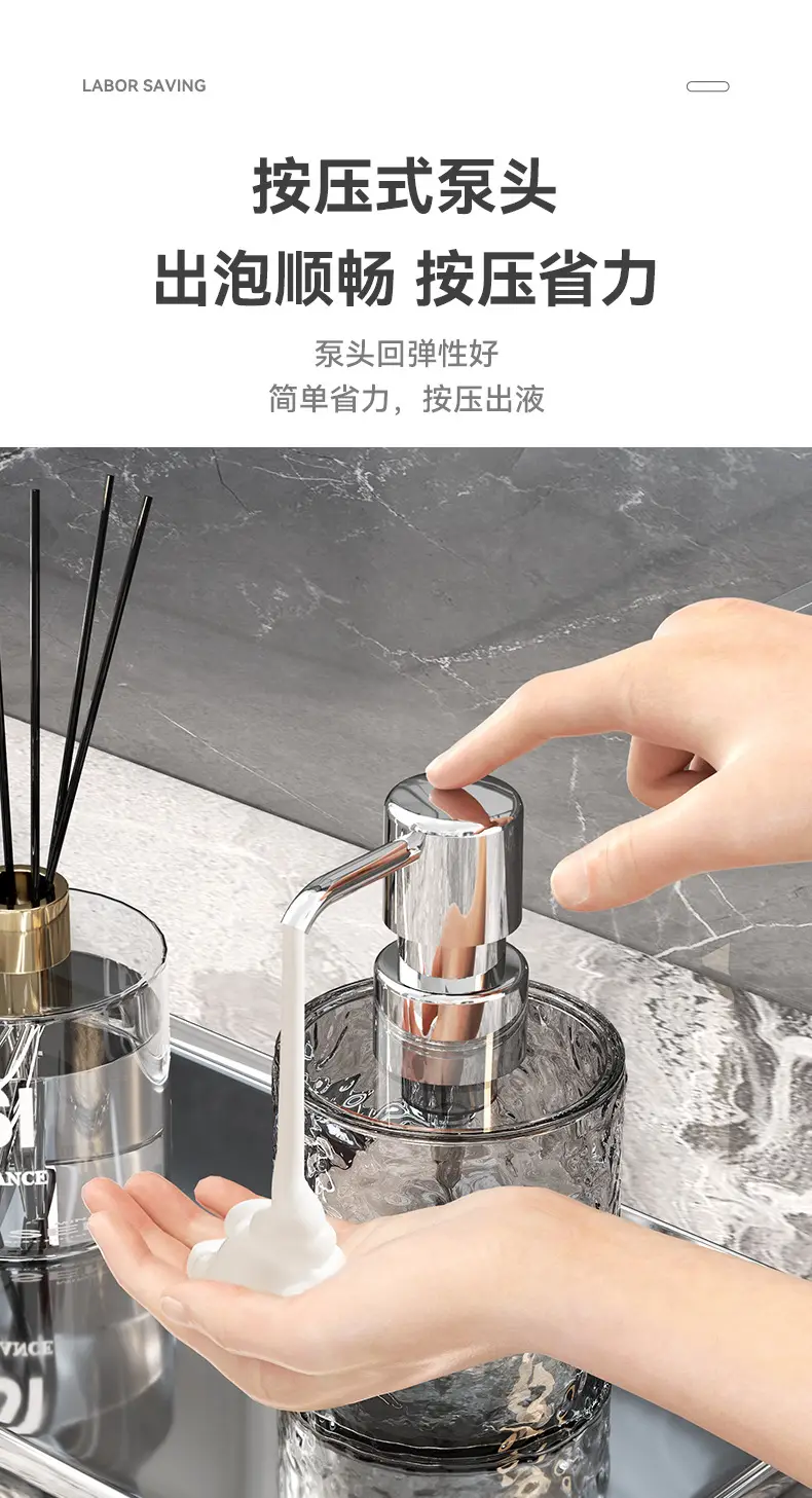 Travel Push-Type Glass Sanitizer Storage Bottle — feature 4