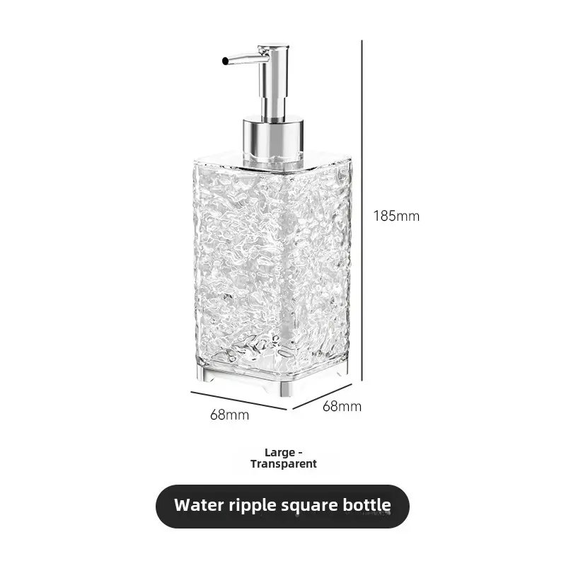 Travel Push-Type Glass Sanitizer Storage Bottle - Image 2