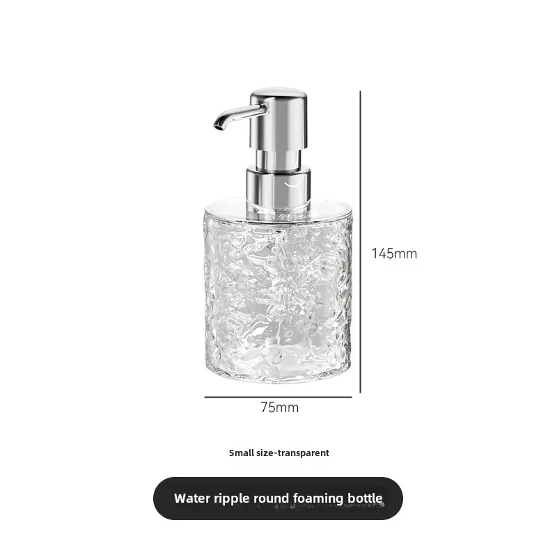 Travel Push-Type Glass Sanitizer Storage Bottle - Image 3