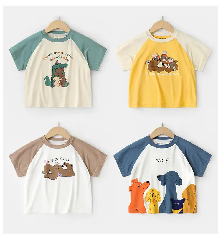 Boys' Cute Cartoon T-Shirt Summer Wear — feature 3
