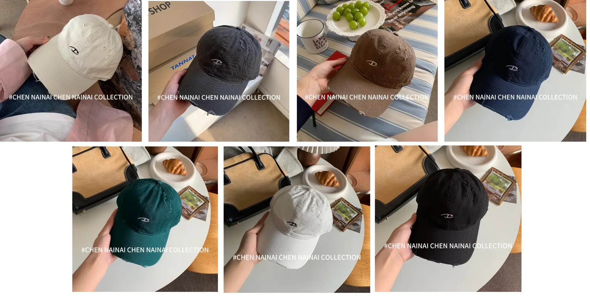 Women Embroidered Duckbill Cap Face-Slimming Baseball Cap — feature 3
