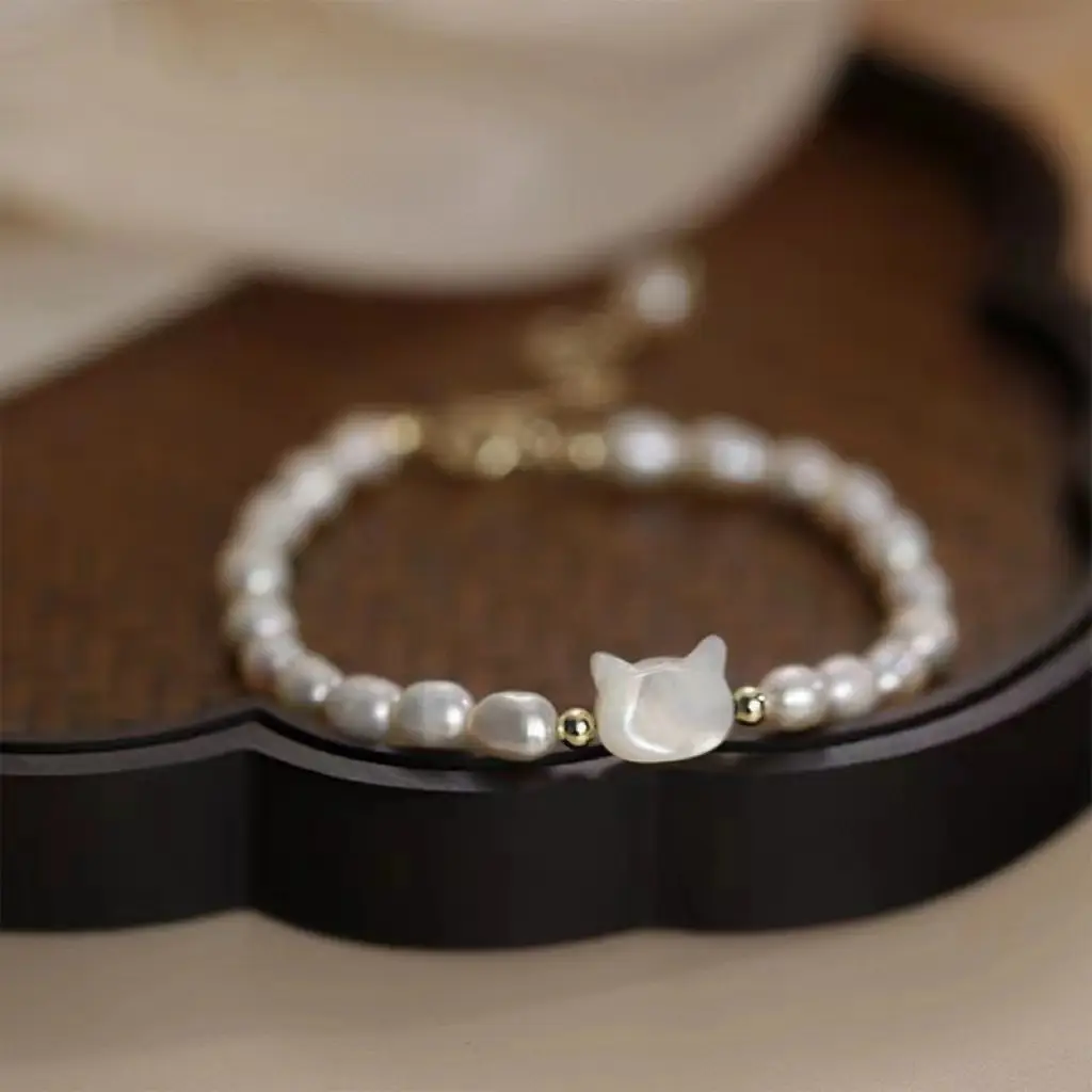 S925 Silver Pearl Bracelet Full Body Natural Real — feature 21