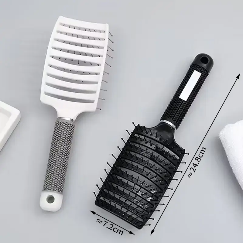Curved Hair Comb for Men Women Styling Massage Brush