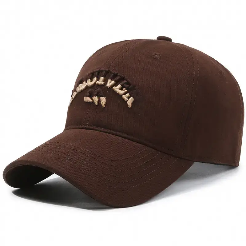 Black Korean Style Baseball Cap with Letter Embroidery - Image 10