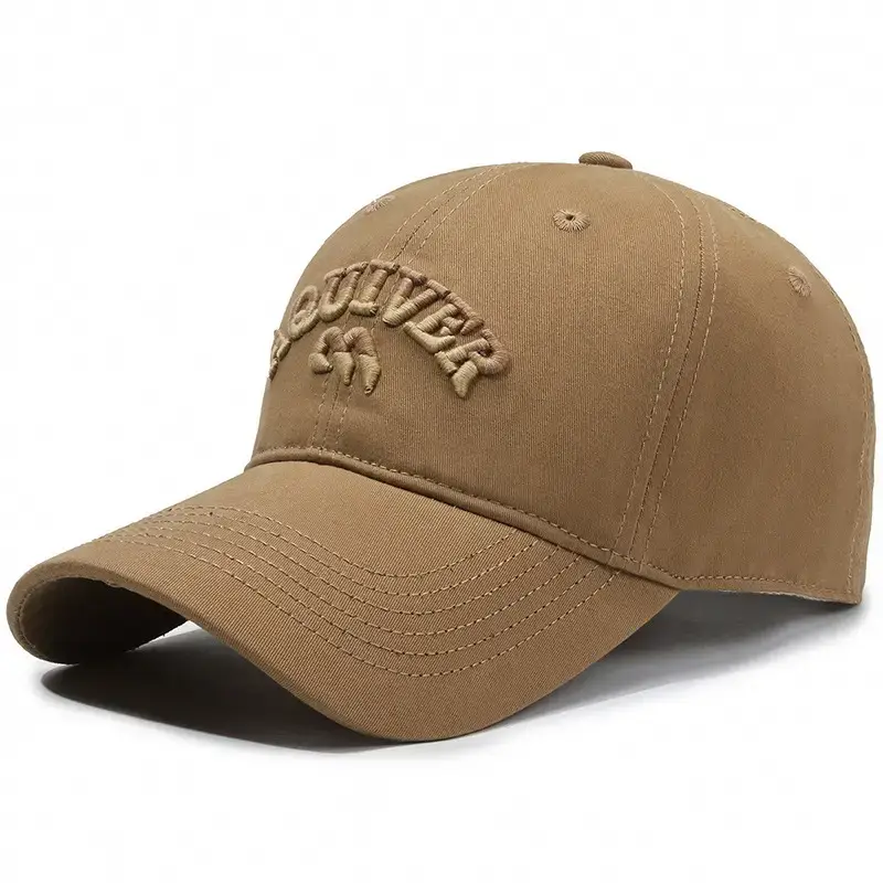 Black Korean Style Baseball Cap with Letter Embroidery - Image 5