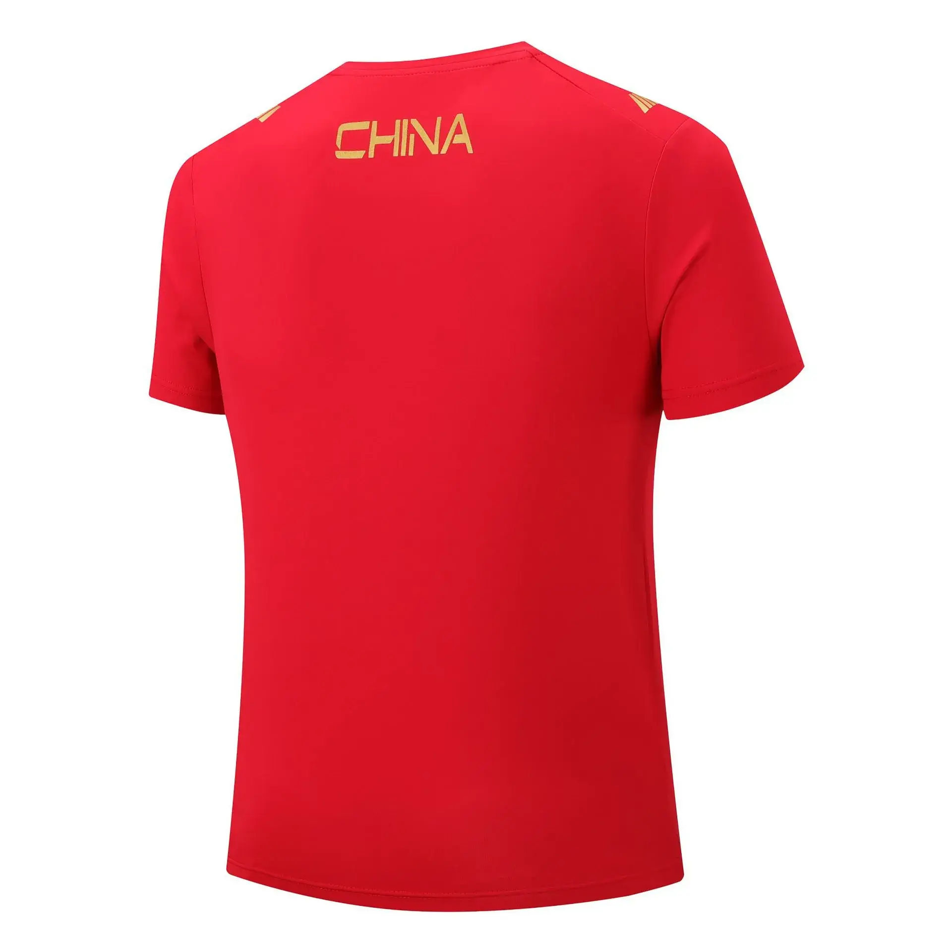 Summer 2024 Chinese team men's and women's round neck short-sleeved sports T-shirt parent-child team uniform coach uniform top customization wholesale