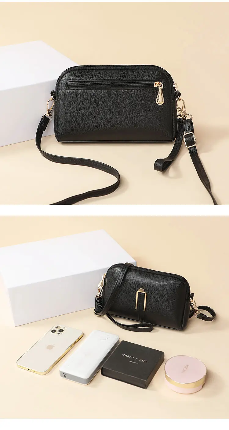 Soft Leather Shoulder Bag for Women Blue 2024 — feature 19