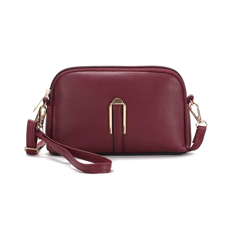 Soft Leather Shoulder Bag for Women Blue 2024 - Image 5