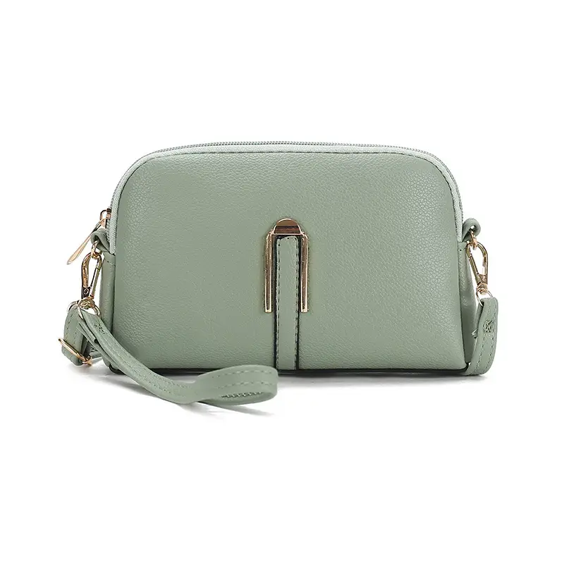 Soft Leather Shoulder Bag for Women Blue 2024 - Image 6