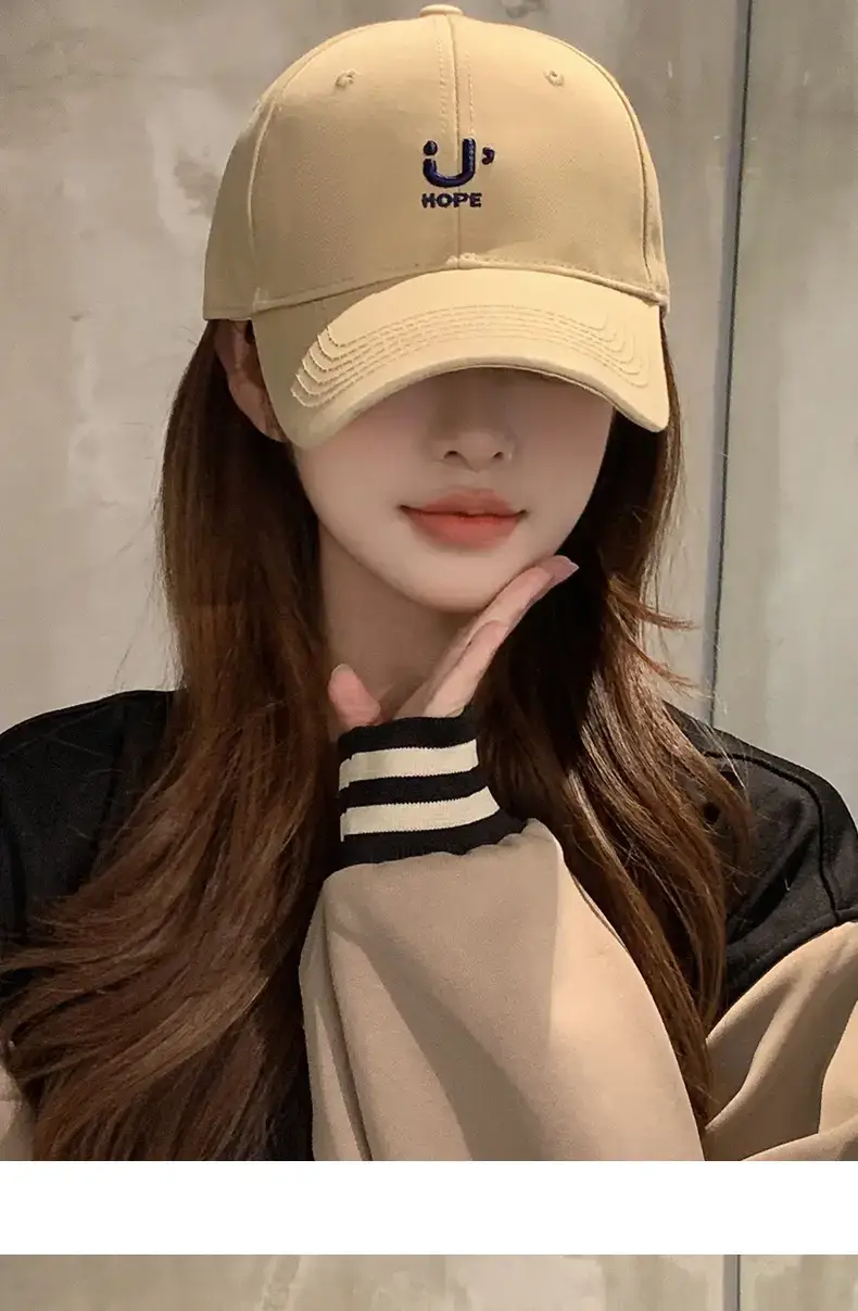 Women Pink Peaked Cap with Wide Brim 2024 — feature 12