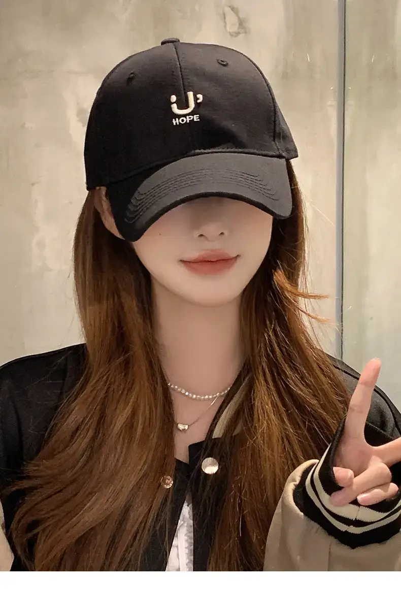 Women Pink Peaked Cap with Wide Brim 2024 — feature 13