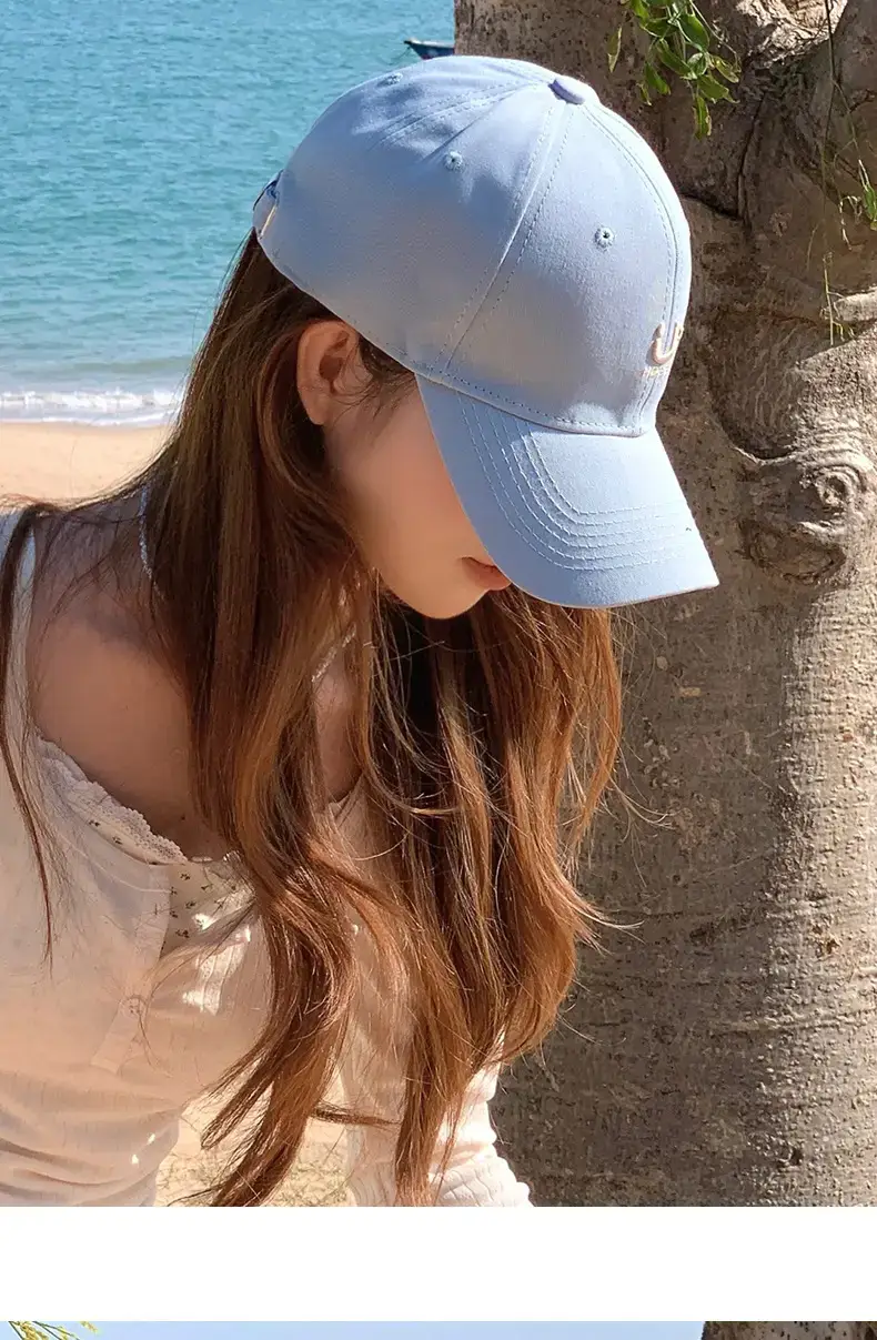Women Pink Peaked Cap with Wide Brim 2024 — feature 16