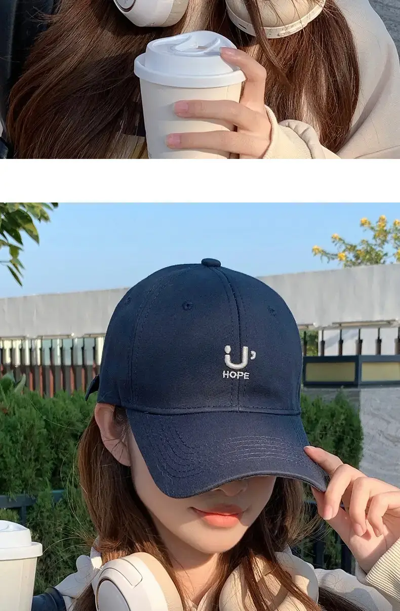 Women Pink Peaked Cap with Wide Brim 2024 — feature 9